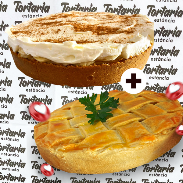 Combo Torta de Frango+ Banoffee