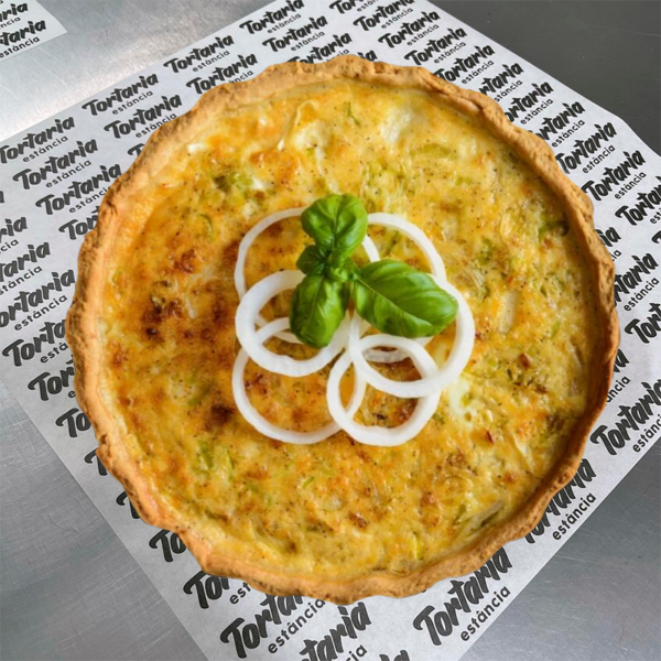 Quiche de Alho Poró